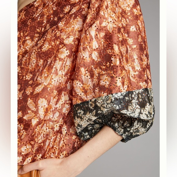 ANTHROPOLOGIE X Sachan & Babi | BNWT Eyelet Blouse - Picture 1 of 9